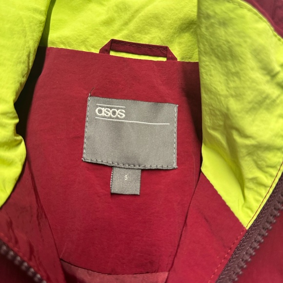 ASOS Western Red, White & Blue Fringe Jacket / Wind Breaker ~ NEW - Picture 4 of 9